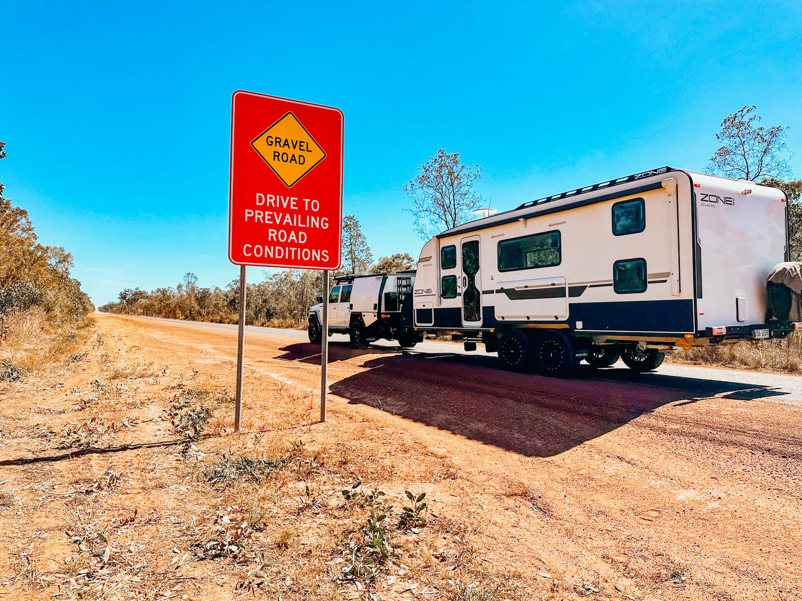 RV travellers at camp